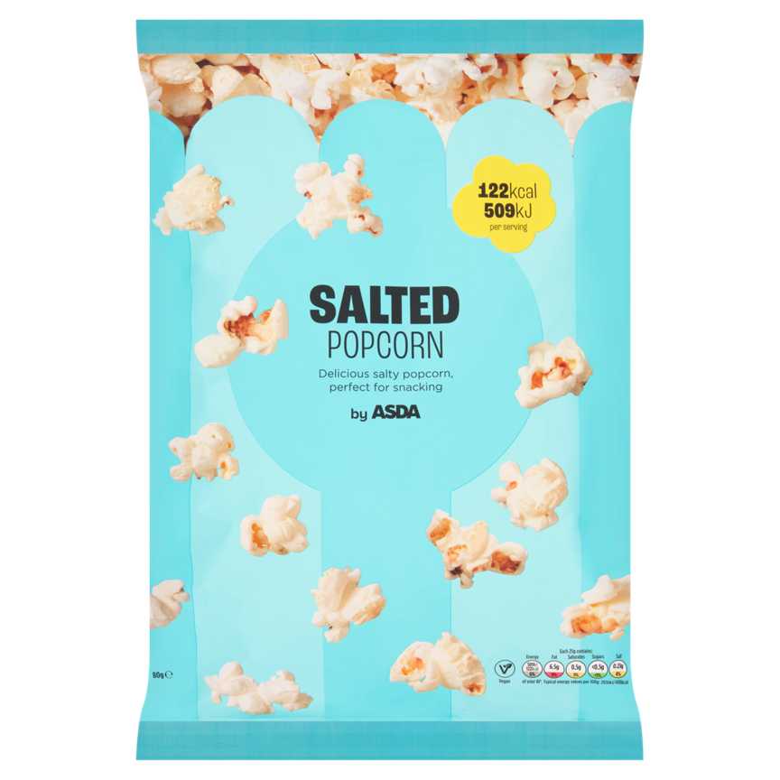 ASDA Salted Popcorn 80g