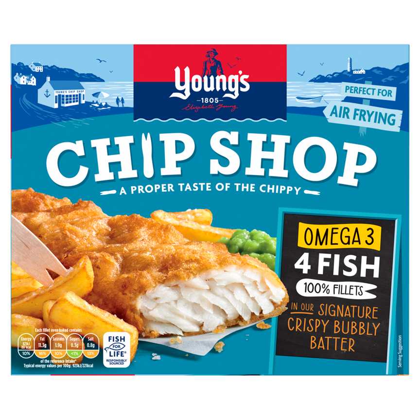 Young's Omega 3 Fish Fillets