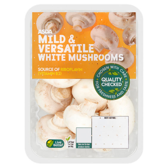 ASDA White Mushrooms
